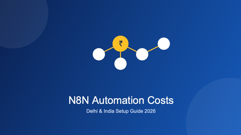 N8N automation company cost guide for Delhi and India